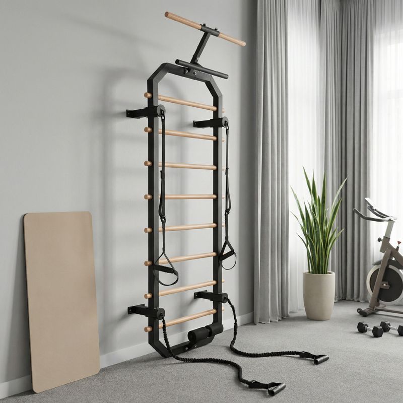 Gymnastické žebřiny XTREXO MULTICORE PRO black 3