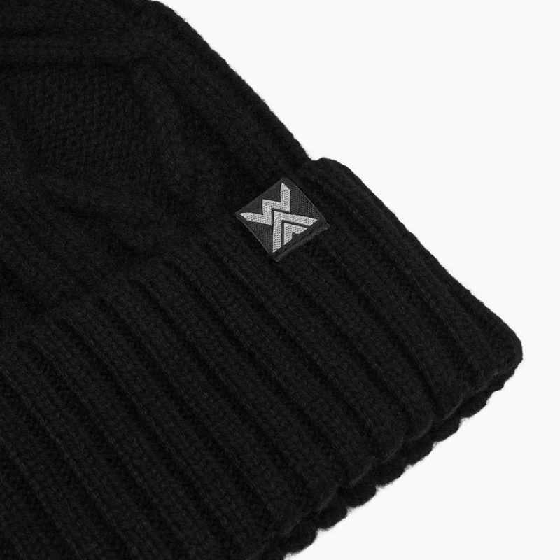 Dámská čepice Woolcano HAT1100 Czarny 3