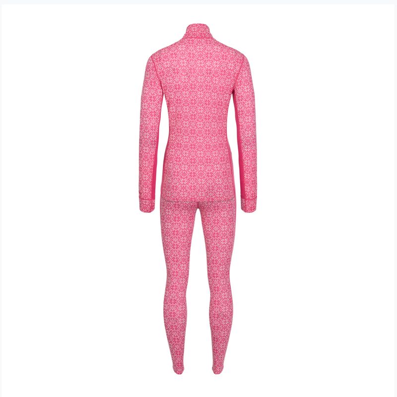 Dámská sada funkčního prádla Woolcano SET1121 Pink 2