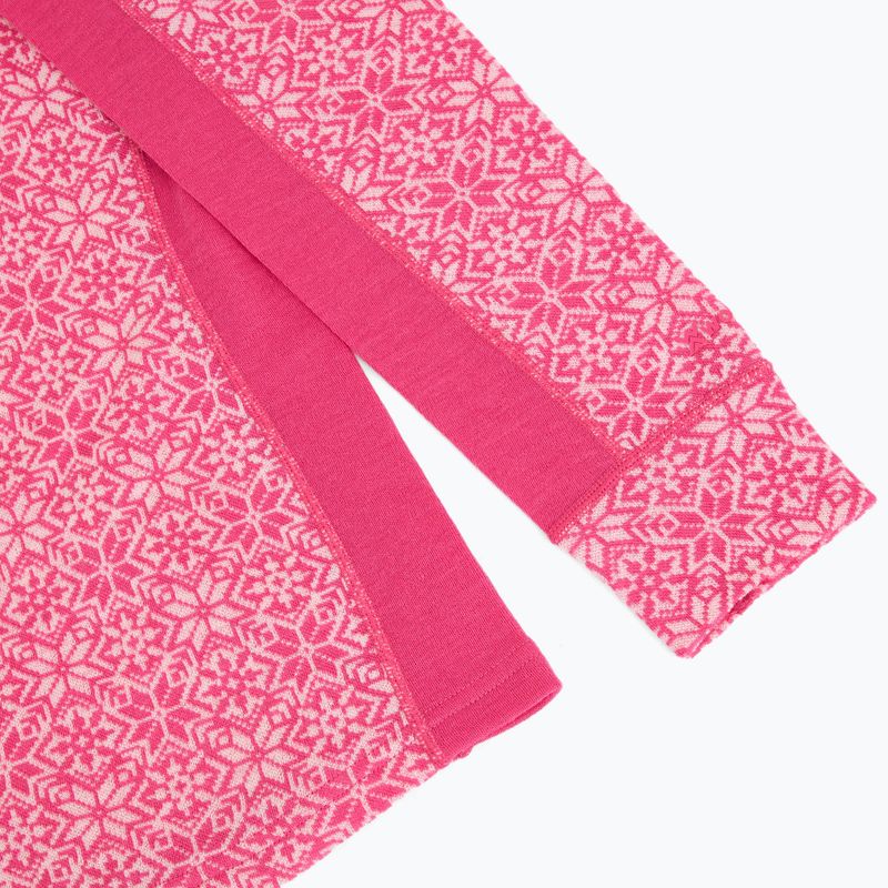 Dámská sada funkčního prádla Woolcano SET1121 Pink 5