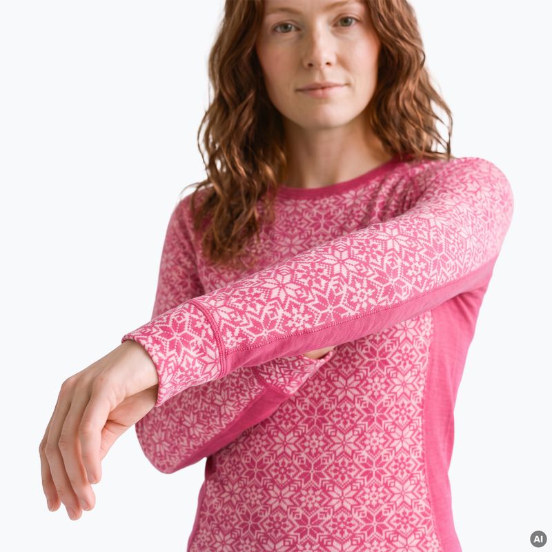 Dámská sada funkčního prádla Woolcano SET1109 Pink 6