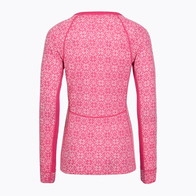 Dámská sada funkčního prádla Woolcano SET1109 Pink 4