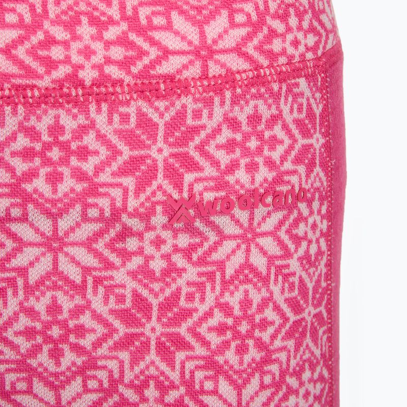 Dámská sada funkčního prádla Woolcano SET1109 Pink 10