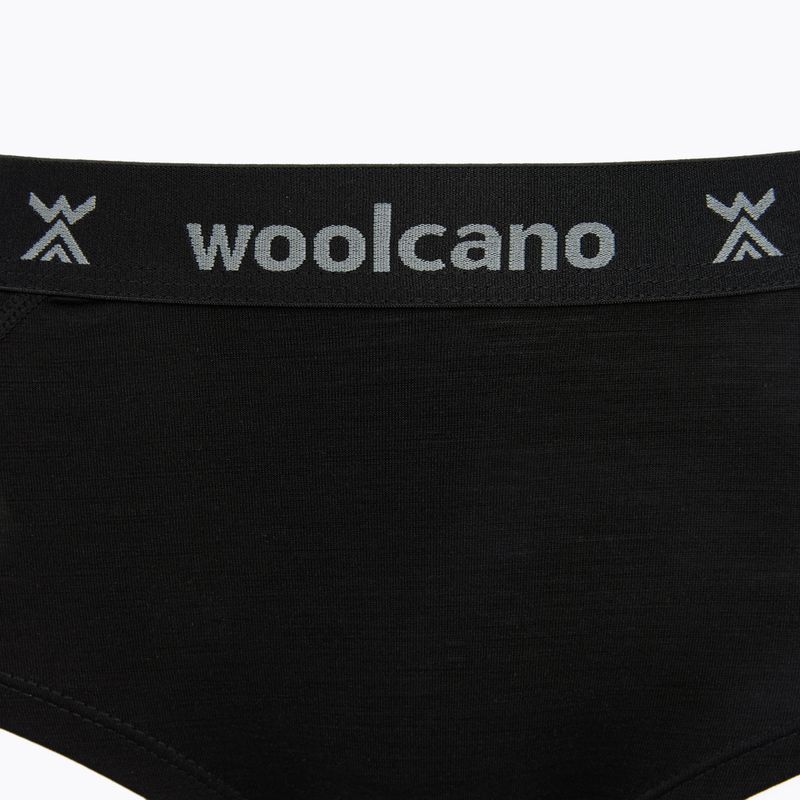 Dámské boxerky Woolcano SHT1110 Czarny 3