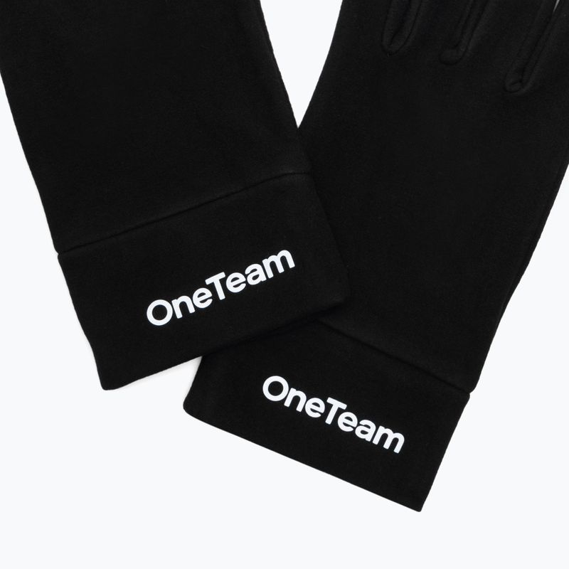 Fotbalové rukavice Kadva Baley Gloves Czarny 4