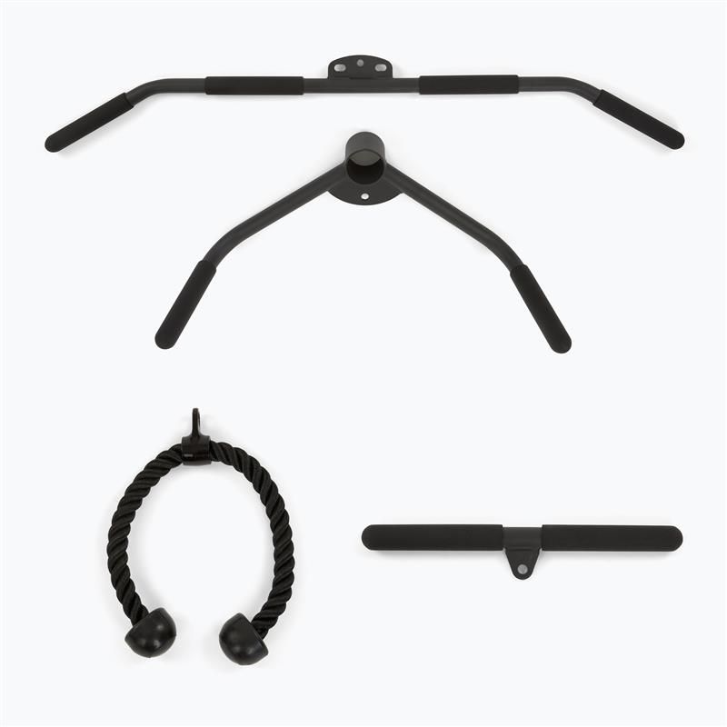 Posilovací věž s kladkou XTREXO Hector Commercial black 16