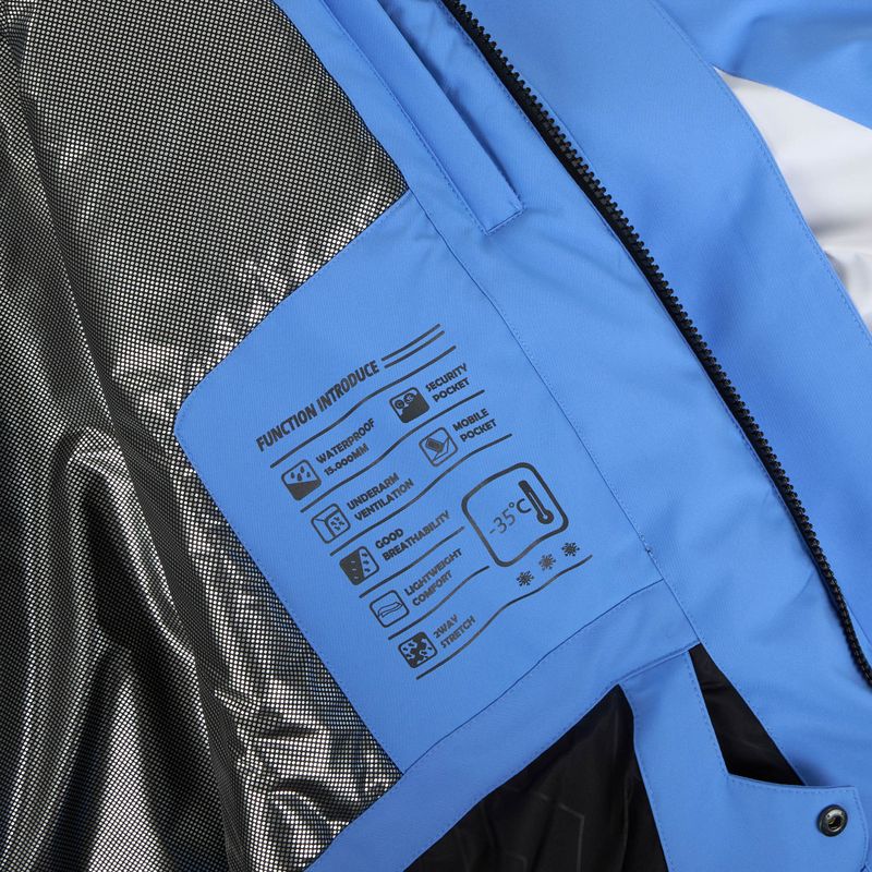Pánská lyžařská bunda DISUMER Peak JKT blue/white 12