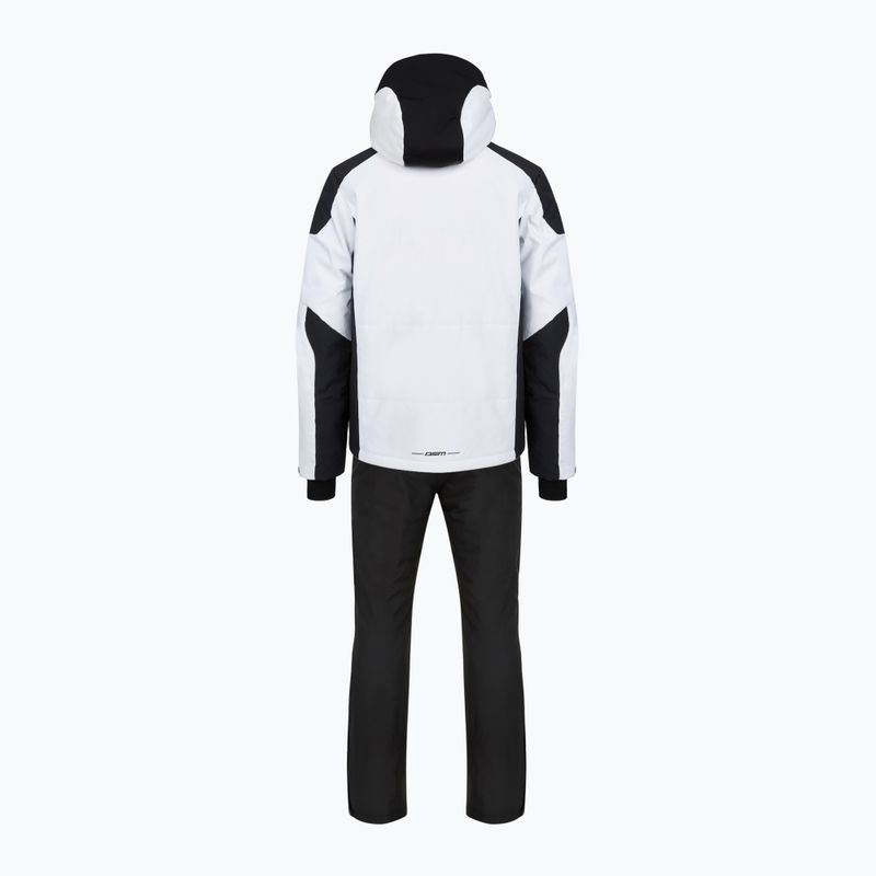 Pánský lyžařský komplet DISUMER Pinnacle II Set white/black 2