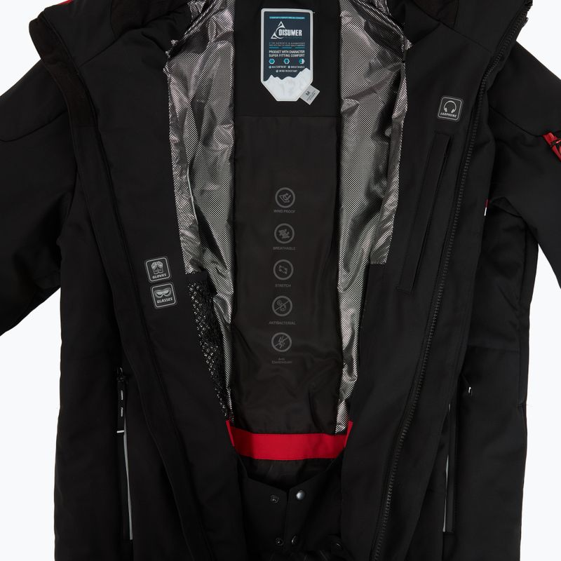 Pánský lyžařský komplet DISUMER Pinnacle II Set Black 11