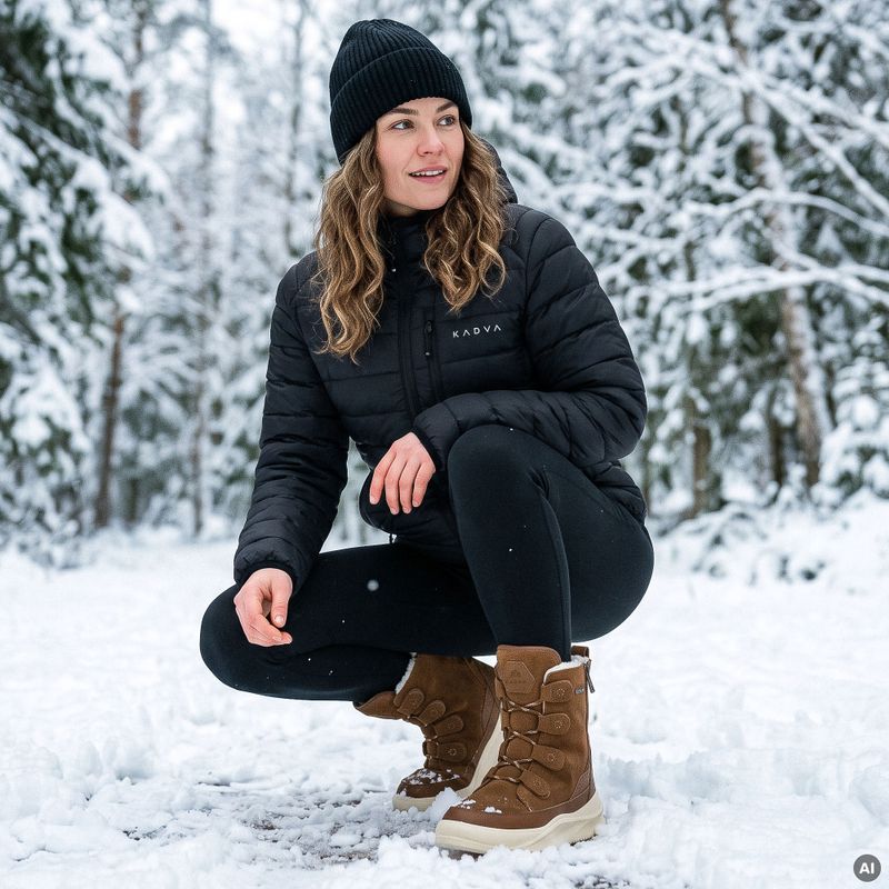 Dámské sněhule KADVA TANRIS MID HG WMNS Brown 11