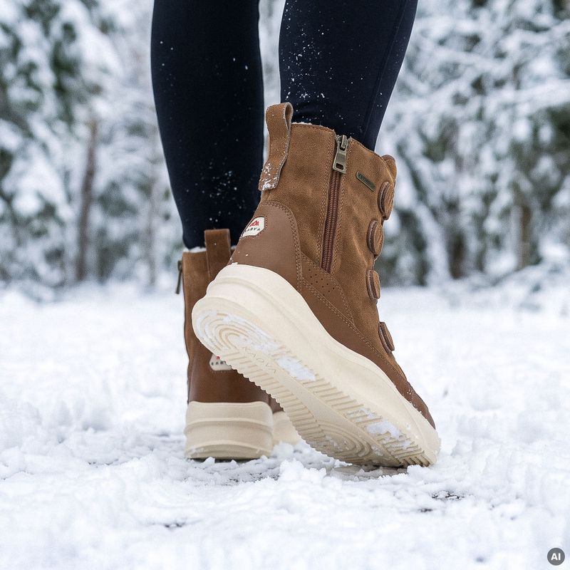 Dámské sněhule KADVA TANRIS MID HG WMNS Brown 12