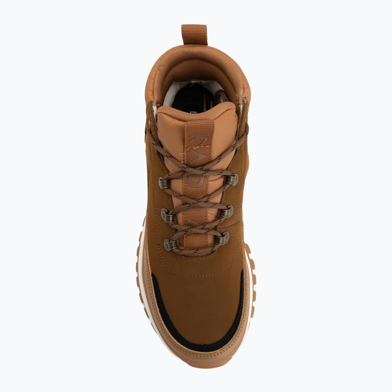 Dětské sněhule KADVA HENSAN MID WP Brown/Black 5