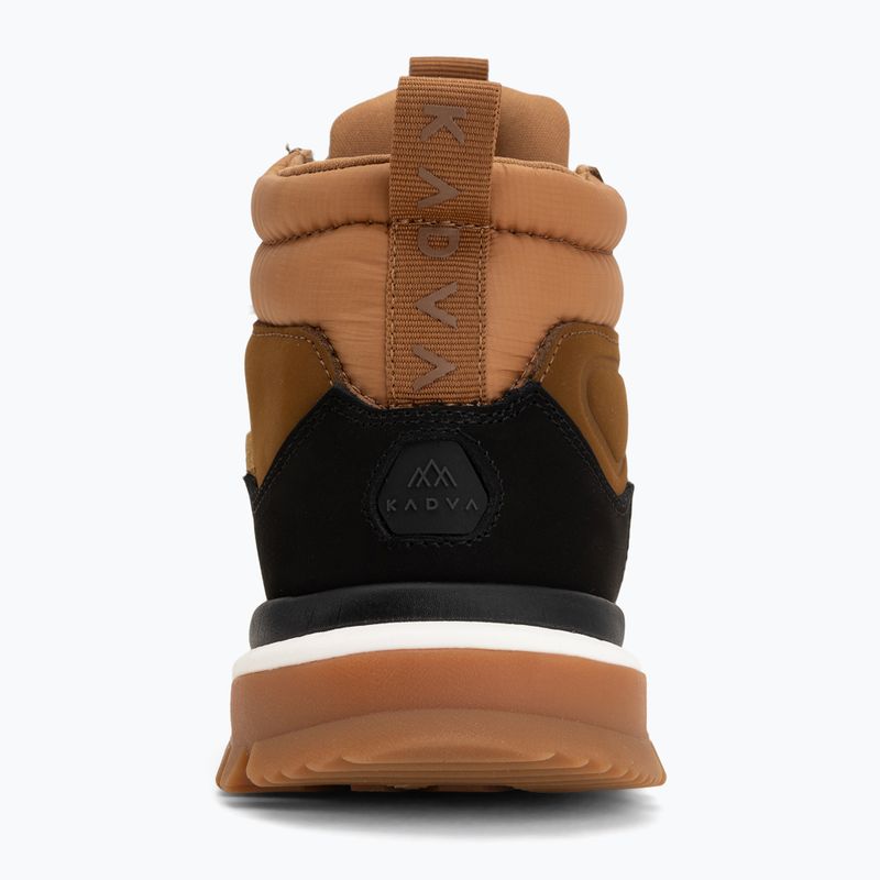 Dětské sněhule KADVA HENSAN MID WP Brown/Black 6