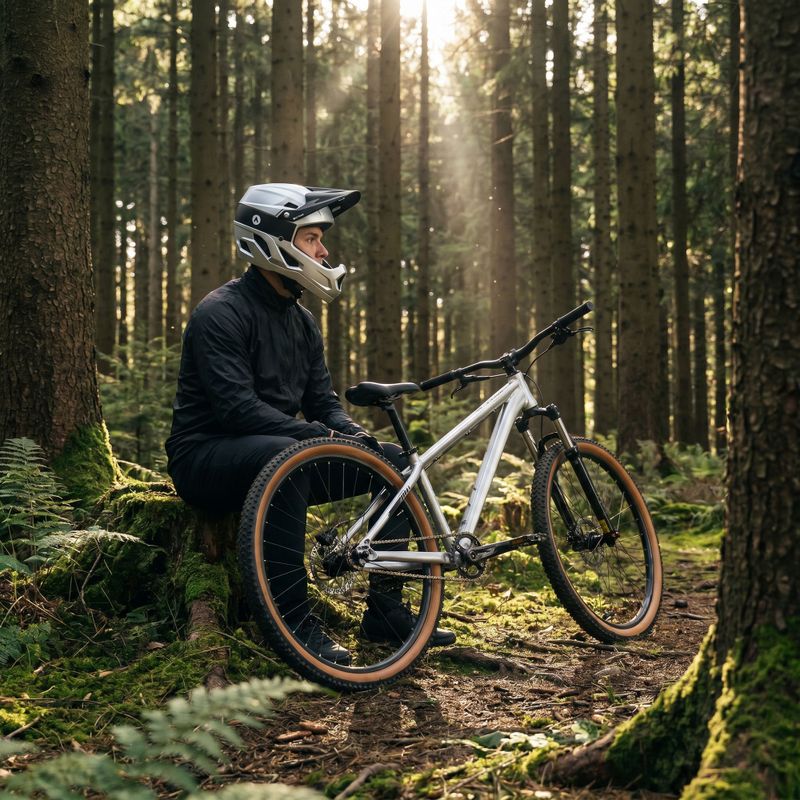 Cyklistická helma ATTABO State 1.0 full face silver 11