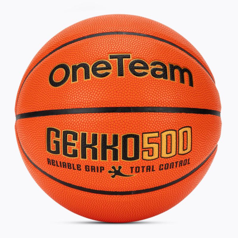 Basketbalový míč OneTeam GEKKO 5 orange
