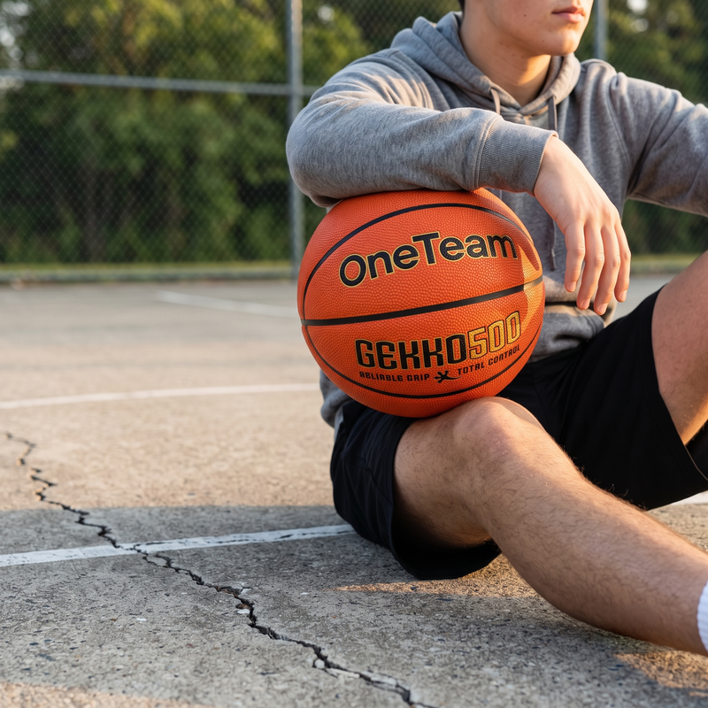 Basketbalový míč OneTeam GEKKO 7 orange 2