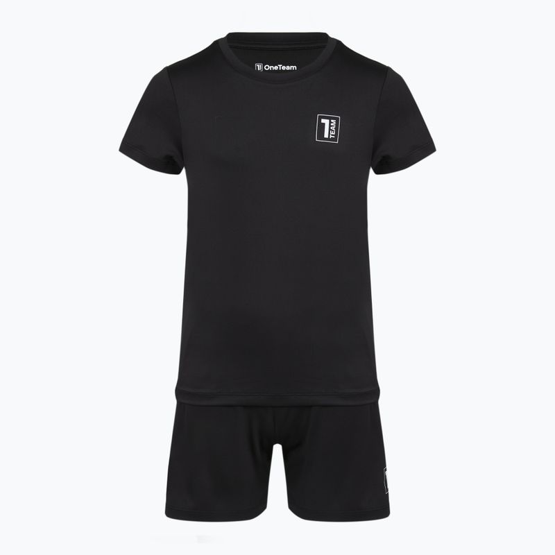 Dětská fotbalová sada OneTeam Precision Set dres a šortky černá 6