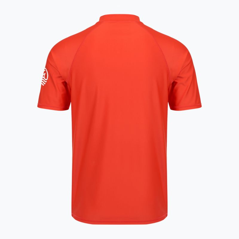 Pánské tričko AQUASTIC Rimos UV 50+ UPF orange 2