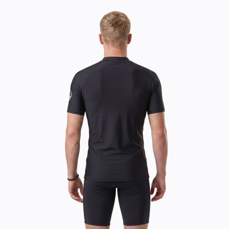 Pánské tričko na lezení AQUASTIC Rimos UV 50+ UPF black 4