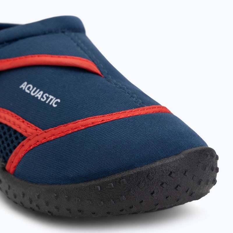 Dětské boty do vody AQUASTIC Nino navy blue/red 7