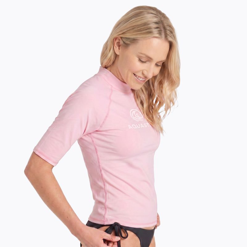 Dámské tričko AQUASTIC Rimos WMNS UV 50+ UPF pink 4
