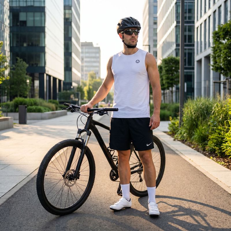 Pánské cyklistické potítkao ATTABO Essential 2 pcs. white 11