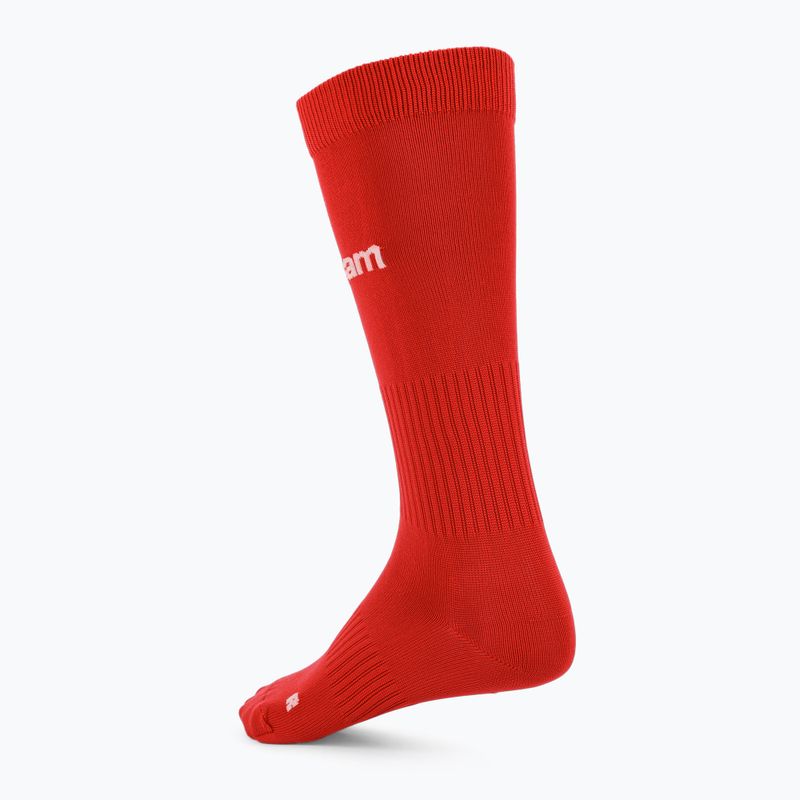 Dětské fotbalové ponožky OneTeam Precision football socks red 2