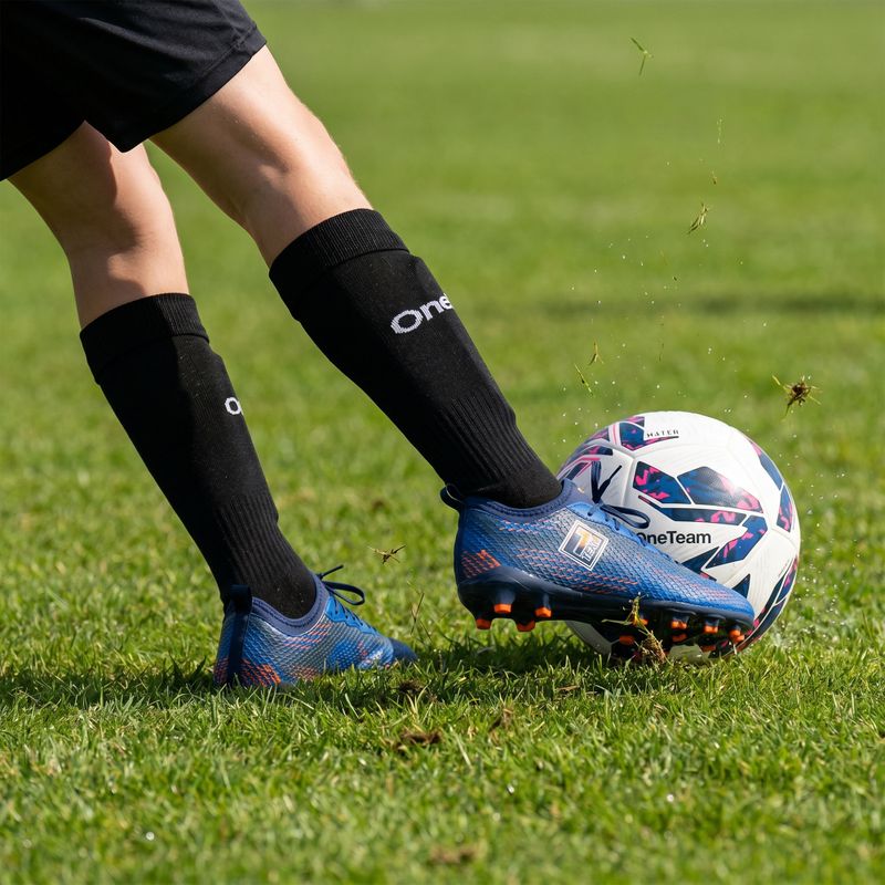 Fotbalové ponožky OneTeam Precision football socks sada 2-pack černá 7
