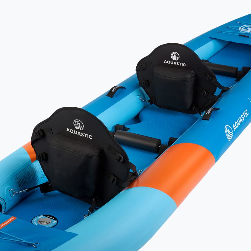 Nafukovací kajak pro 2 osoby AQUASTIC Cortez 13'5" 410 cm blue 9