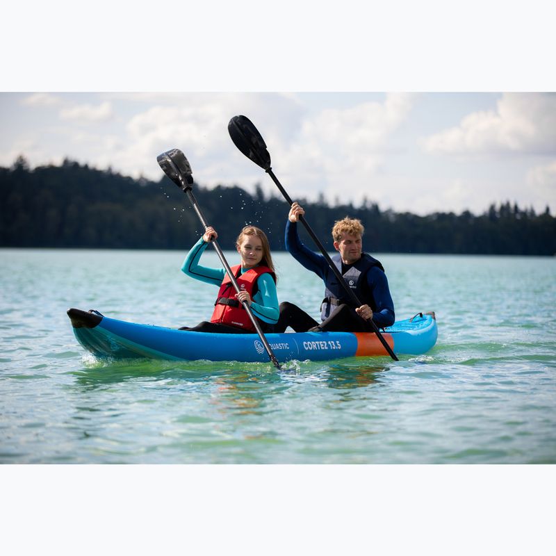 Nafukovací kajak pro 2 osoby AQUASTIC Cortez 13'5" 410 cm blue 19