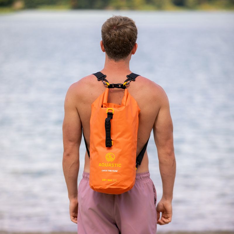 Vodotěsný vak AQUASTIC 20 l orange 10