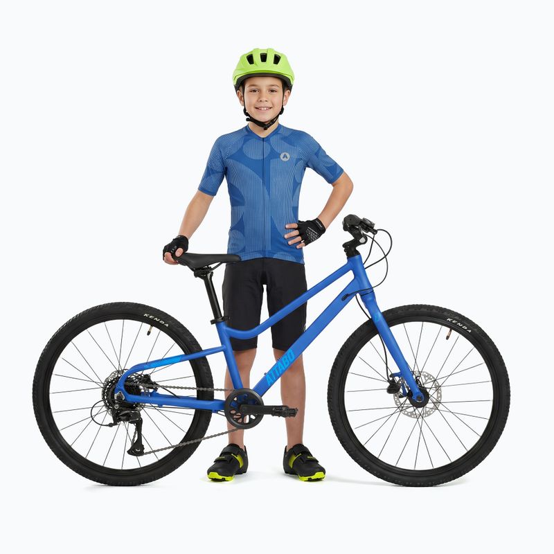 Dětskýé cyklistické tričko ATTABO Vites navy blue 5