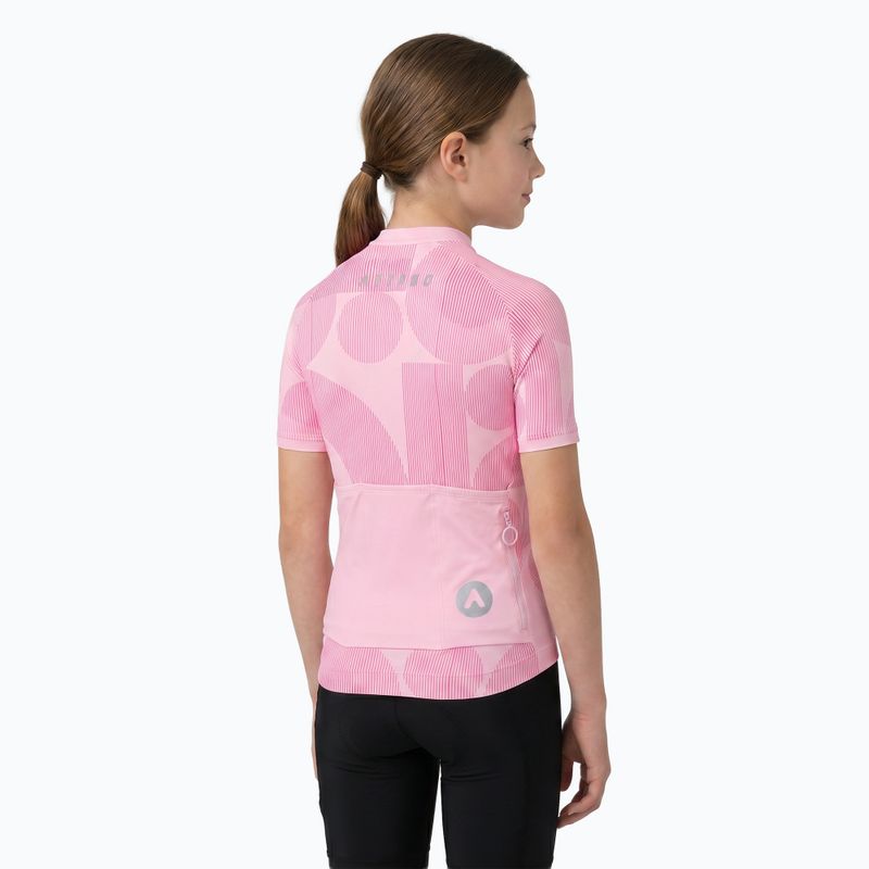 Dětskýé cyklistické tričko ATTABO Vites WMNS pink 2