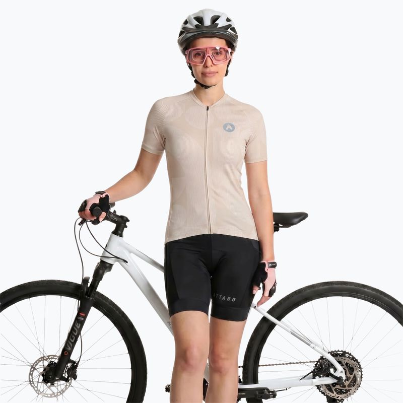 Dámské cyklistické tričko ATTABO Vites WMNS brown 5