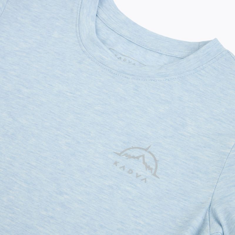 Dětské trekové tričko KADVA Merivra merino blue 3