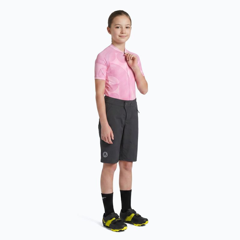 Dětské cyklistické šortky ATTABO Ryst 2w1 black 4