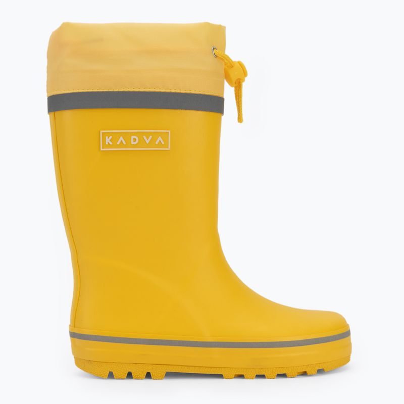 Dětské holínky KADVA PuddleProof JR s reflexními prvky žluté 5