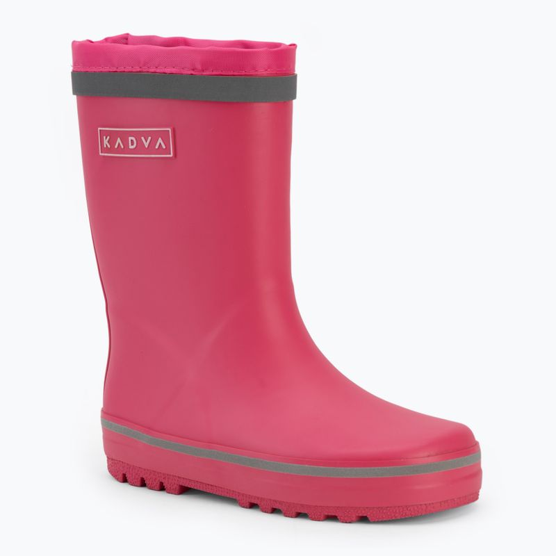 Dětské holínky KADVA PuddleProof JR s reflexními prvky růžové 11
