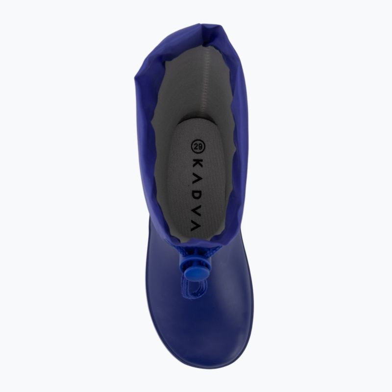 Dětské holínky KADVA PuddleProof JR s reflexními prvky tmavě modré 8