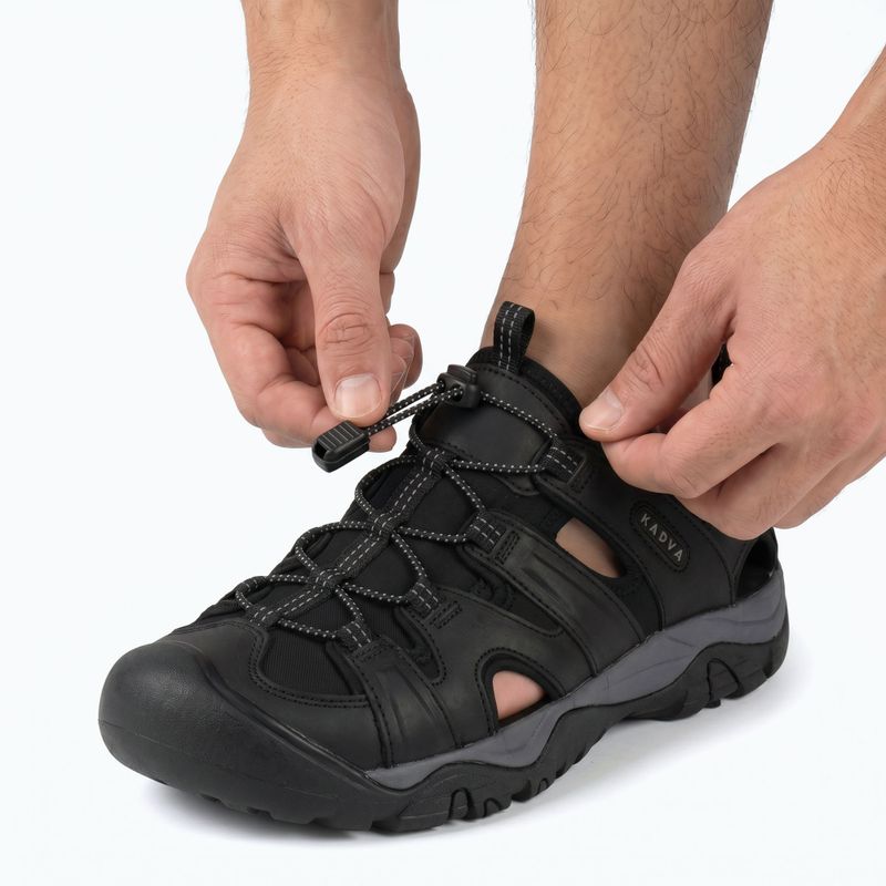 Pánské turistické sandály KADVA Strike Vent black 3