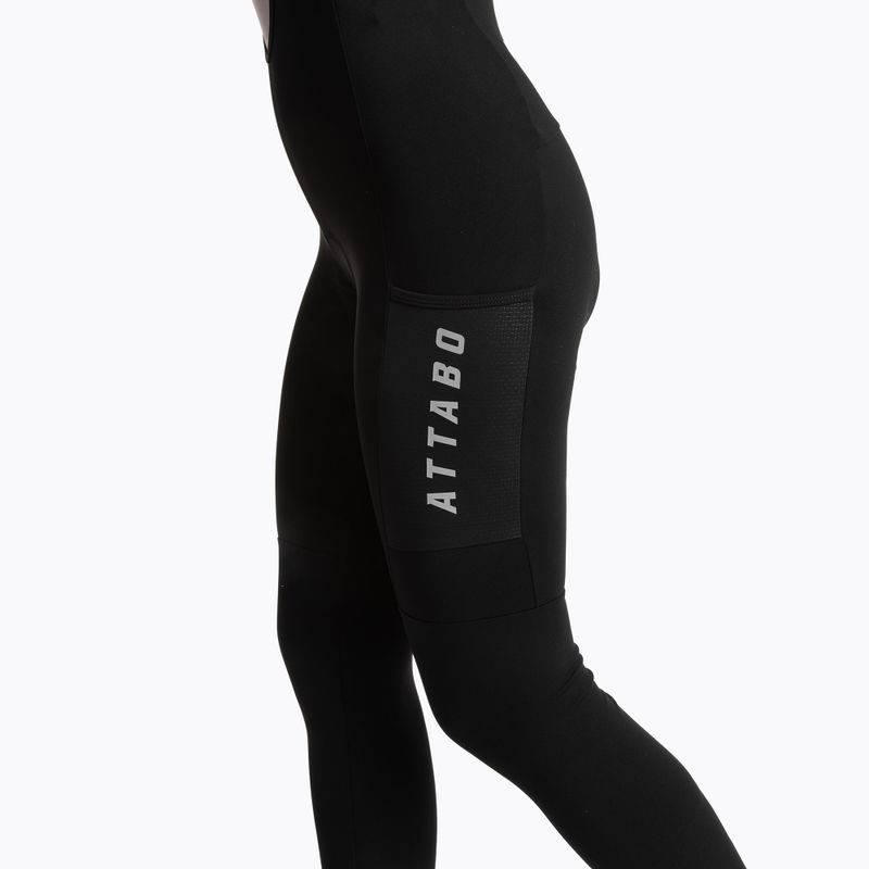 Dámské cyklistické kalhoty ATTABO OFREE CARGO zateplené black 6