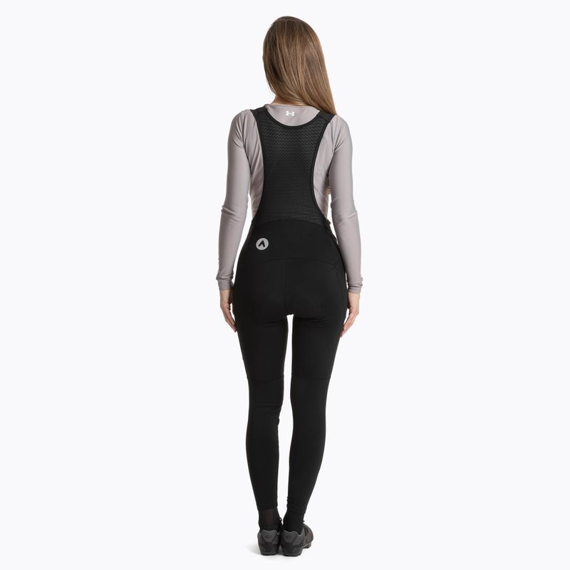 Dámské cyklistické kalhoty ATTABO OFREE CARGO zateplené black 2