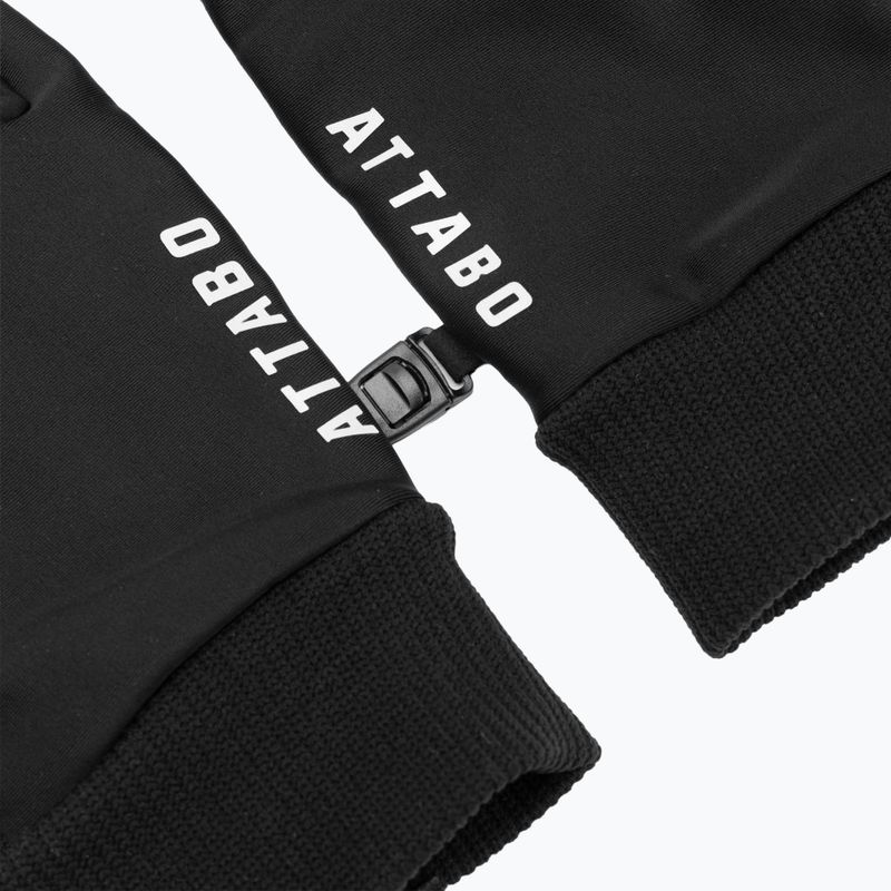 Cyklistické rukavice ATTABO LOREEF GLOVES větruvzdorné zateplené black 7