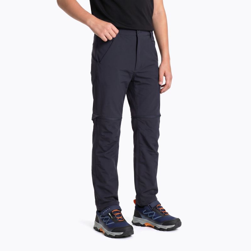 Dětské trekové kalhoty KADVA BaseMove 2in1 detachable leg navy blue