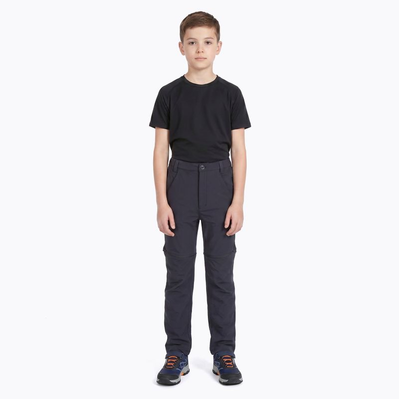 Dětské trekové kalhoty KADVA BaseMove 2in1 detachable leg navy blue 3