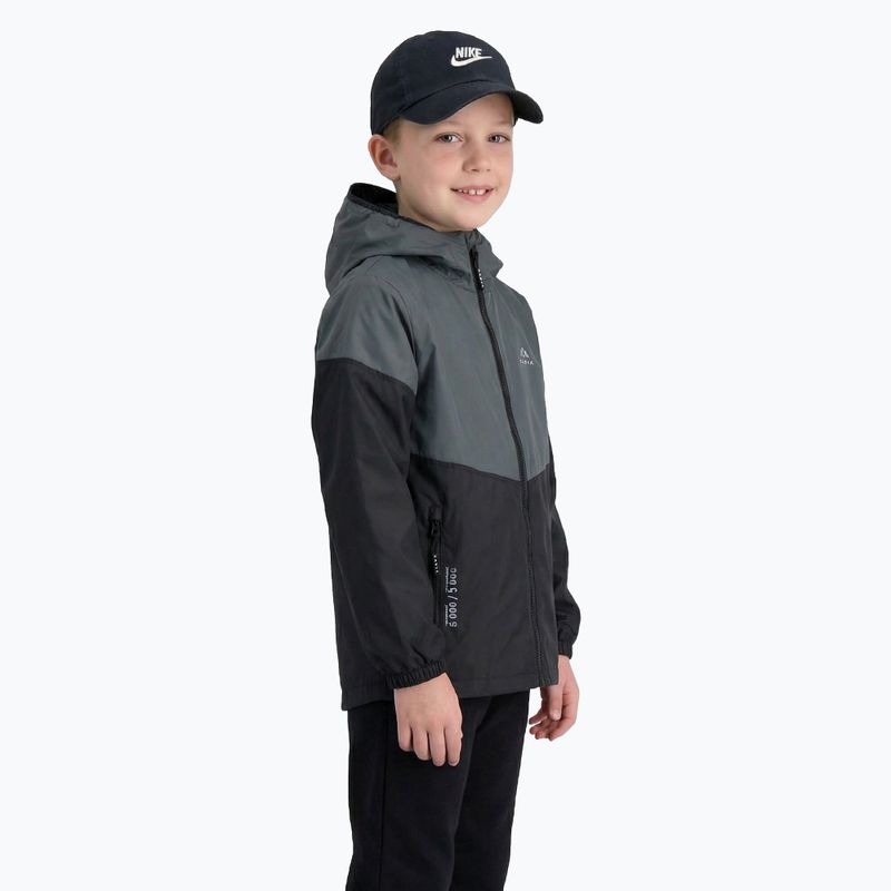 Dětská nepromokavá bunda KADVA Fory Jrb gray 3