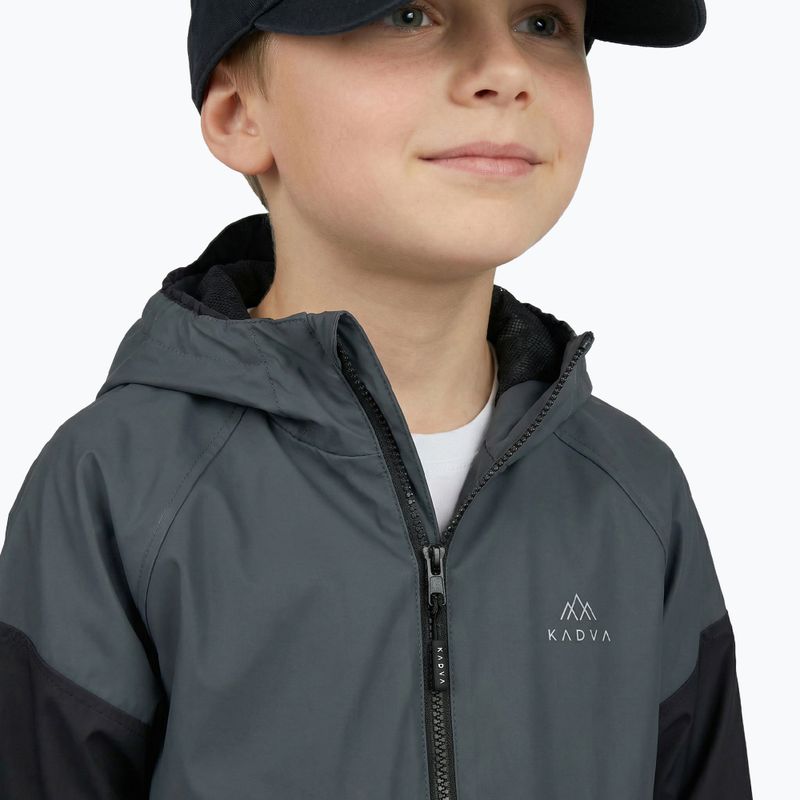 Dětská nepromokavá bunda KADVA Fory Jrb gray 4