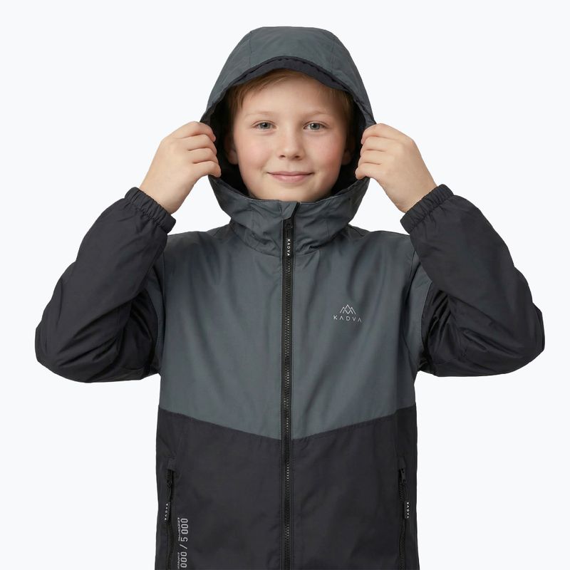 Dětská nepromokavá bunda KADVA Fory Jrb gray 5