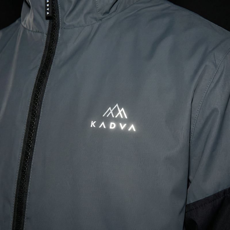 Dětská nepromokavá bunda KADVA Fory Jrb gray 7