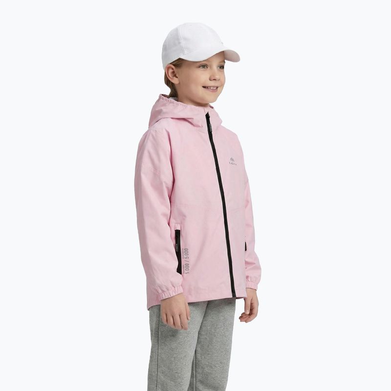 Dětská nepromokavá bunda KADVA Fory Jrb pink 3